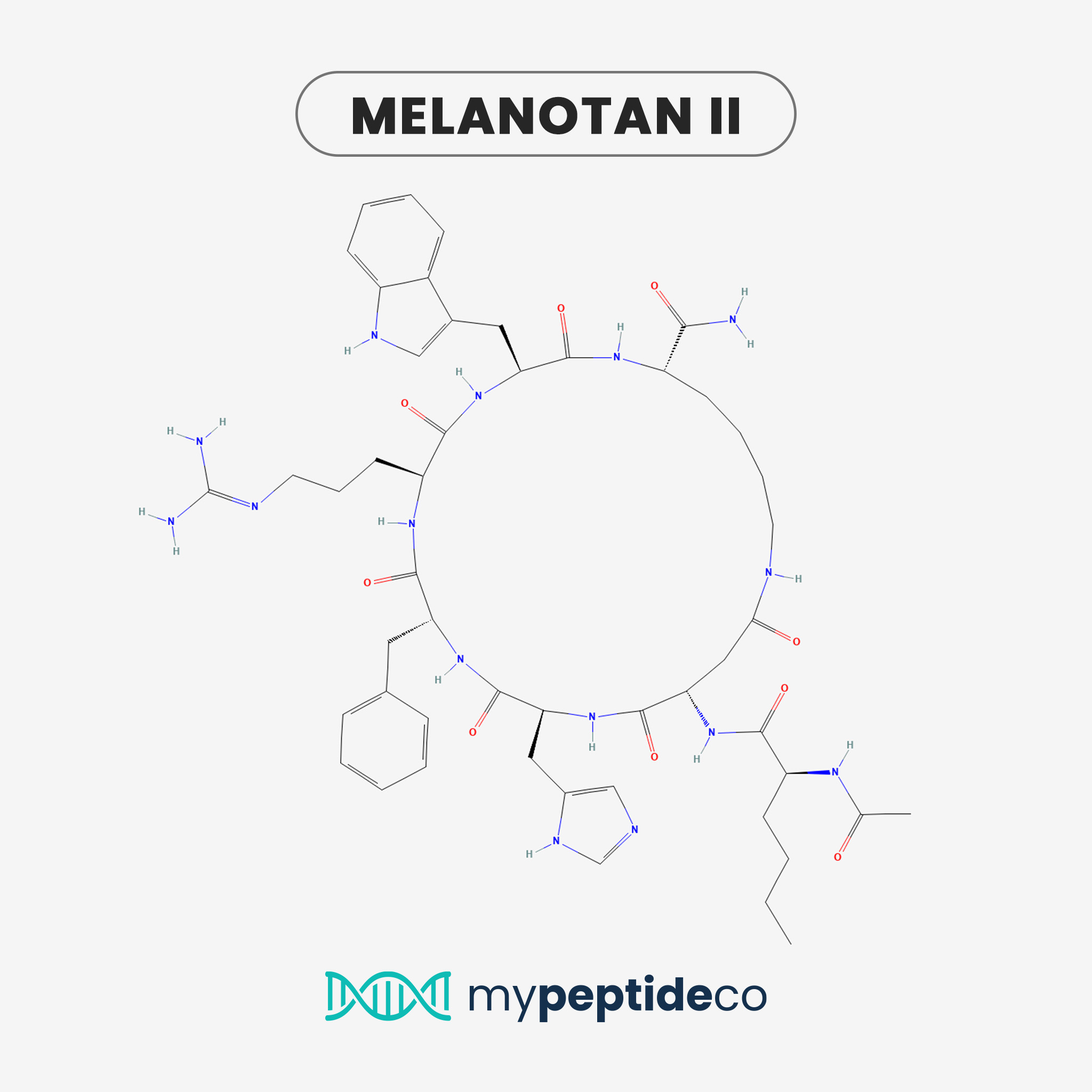 MELANOTAN II — chemical structure
